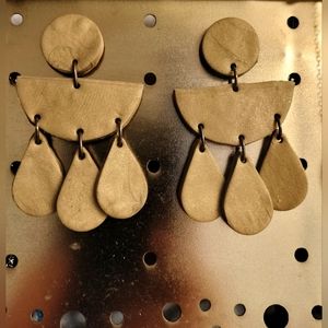 Handmade Gold Sculpy Clay